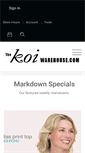 Mobile Screenshot of koi.iscrubs.com
